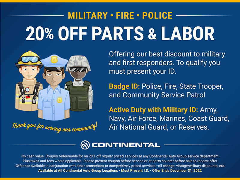 2022 First Responder - Military - Police - Discount